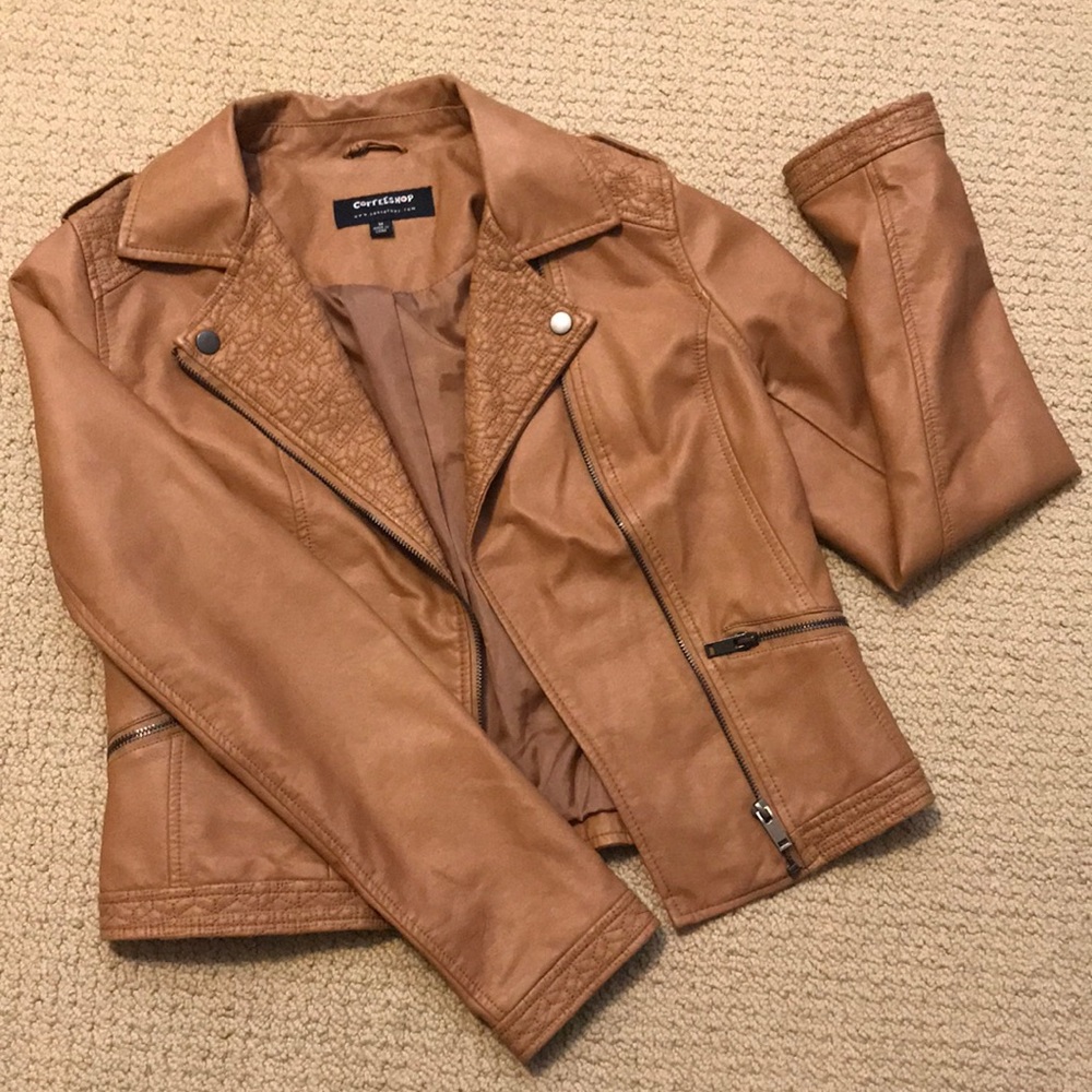 Faux Leather Jacket